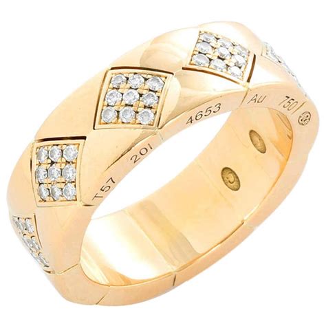 chanel gold ring sale|Chanel diamond rings for women.